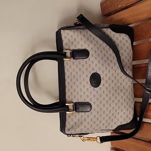 Vintage Gucci Micro GG Doctors Bag Purse